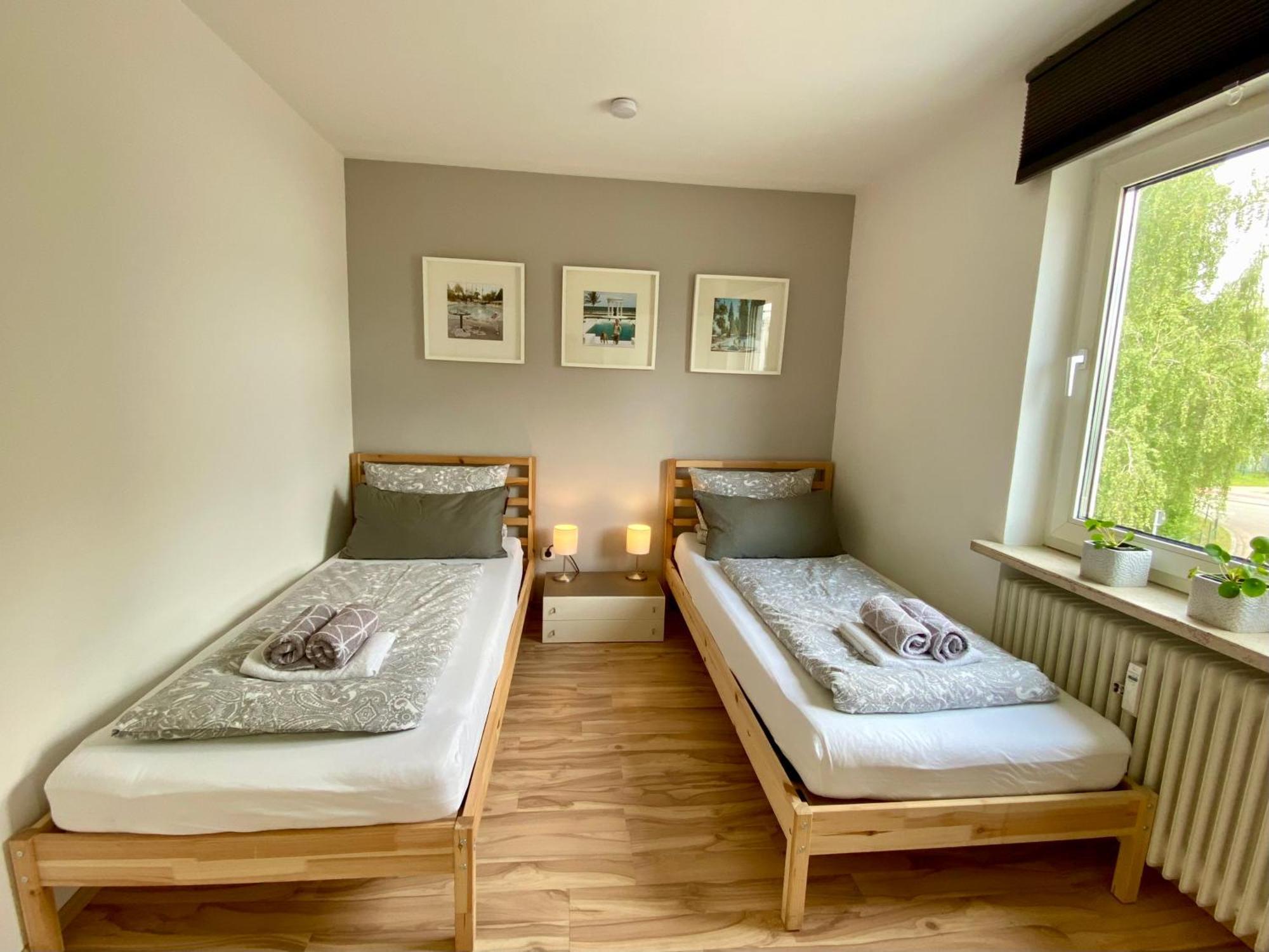Urbanapartments Memmingen - Mit Kueche & Parkplatz Extérieur photo